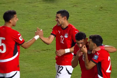 من صناعة كوكا.. محمد حمدي يسجل هدفه الدولي الأول مع منتخب مصر